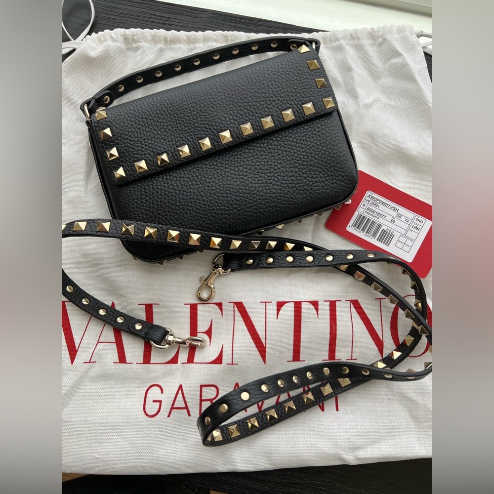 Brand new valentino top handle with crossbody strap